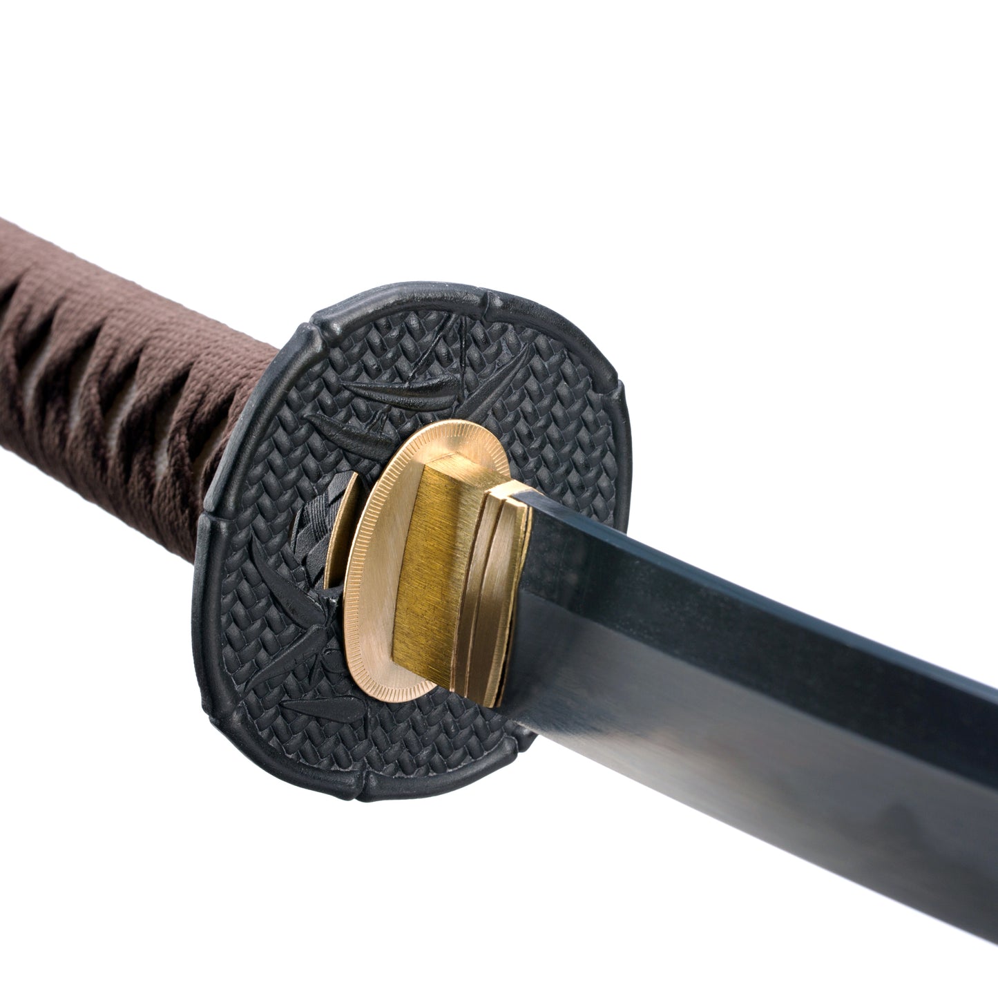 Sanmai Katana Copper Tsuba Hand Polishing