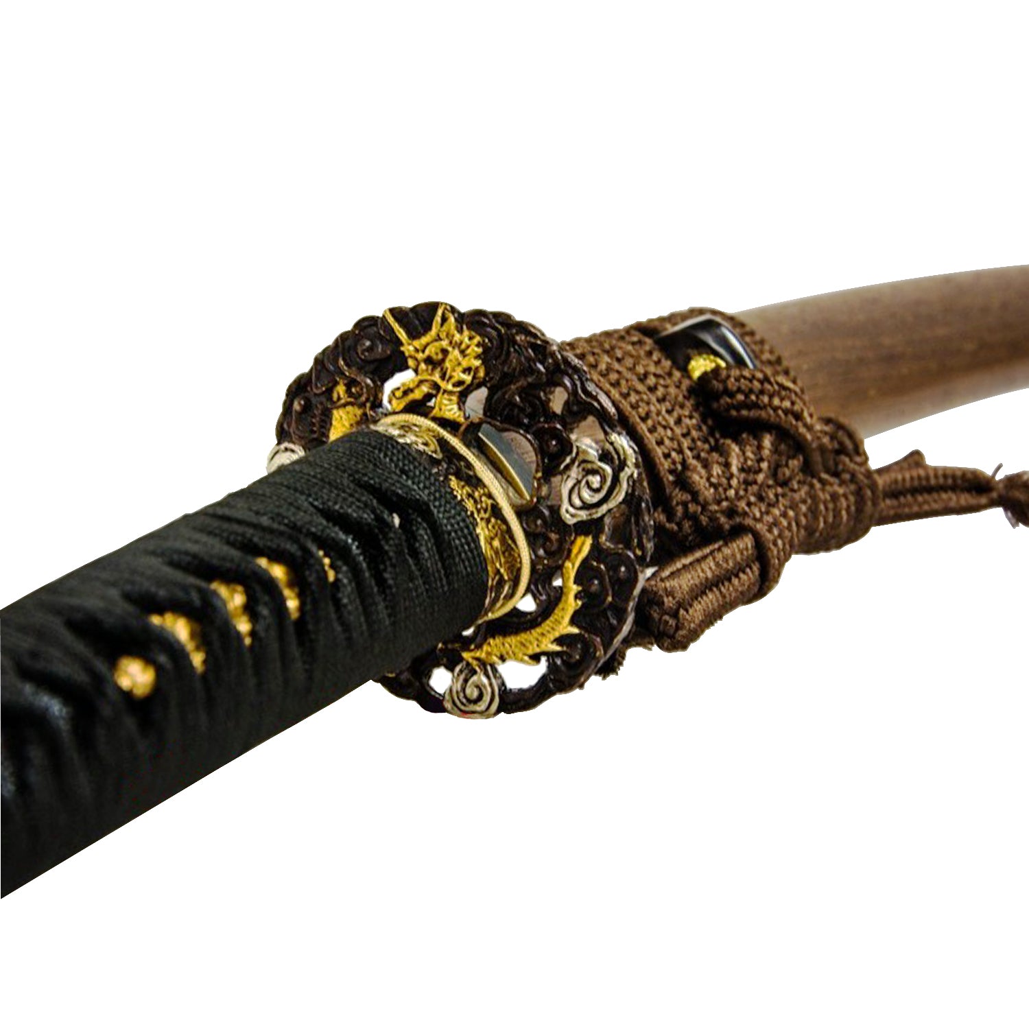 Folding Steel Chinese Dragon Rosewood O – Original Katana Swords