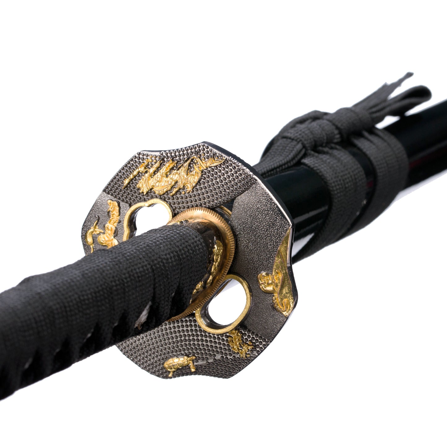 9260 Steel Katana Blue Blade White Fake Hamon