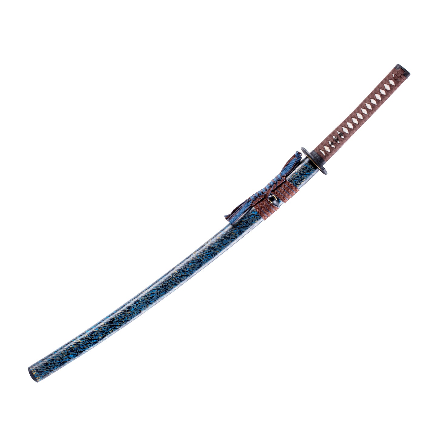 Sanmai Katana Copper Tsuba Hand Polishing