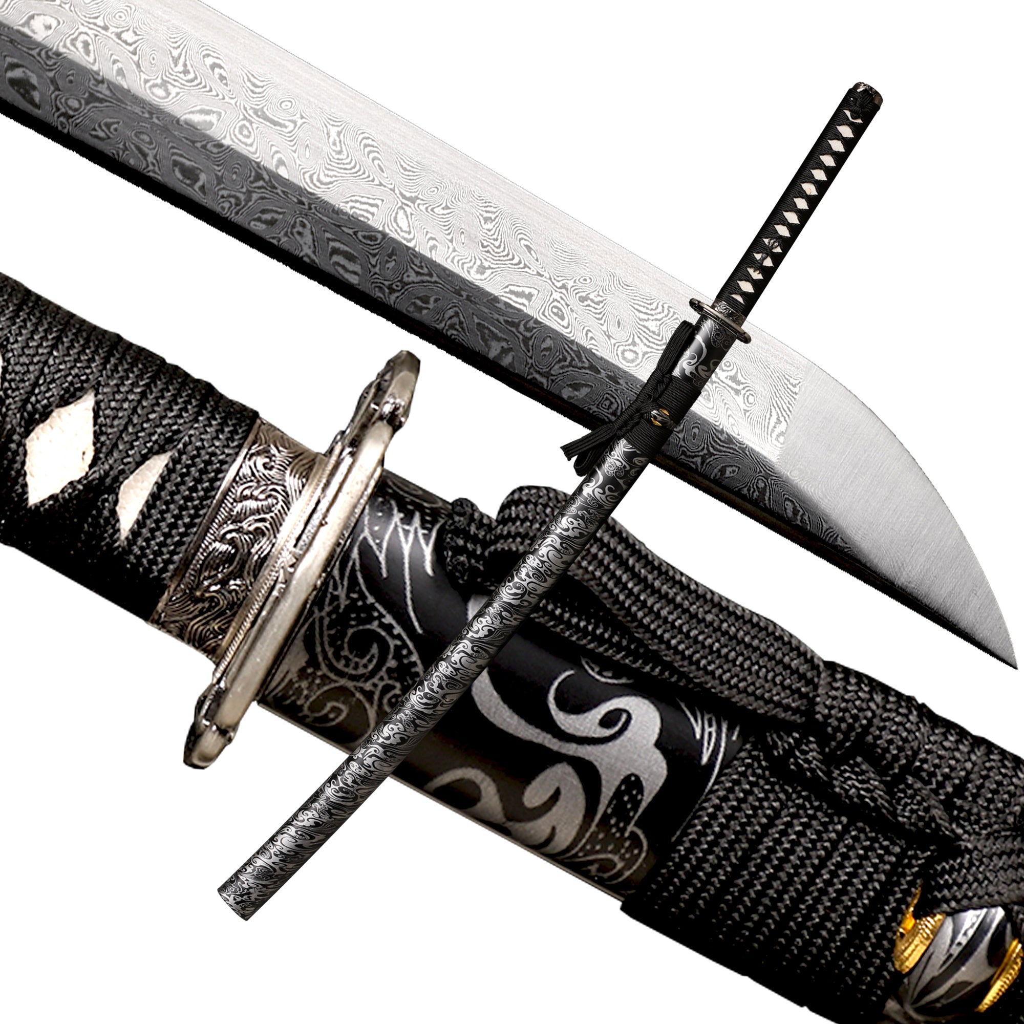 Katana Ripple Pattern DAMASCUS – Original Katana Swords