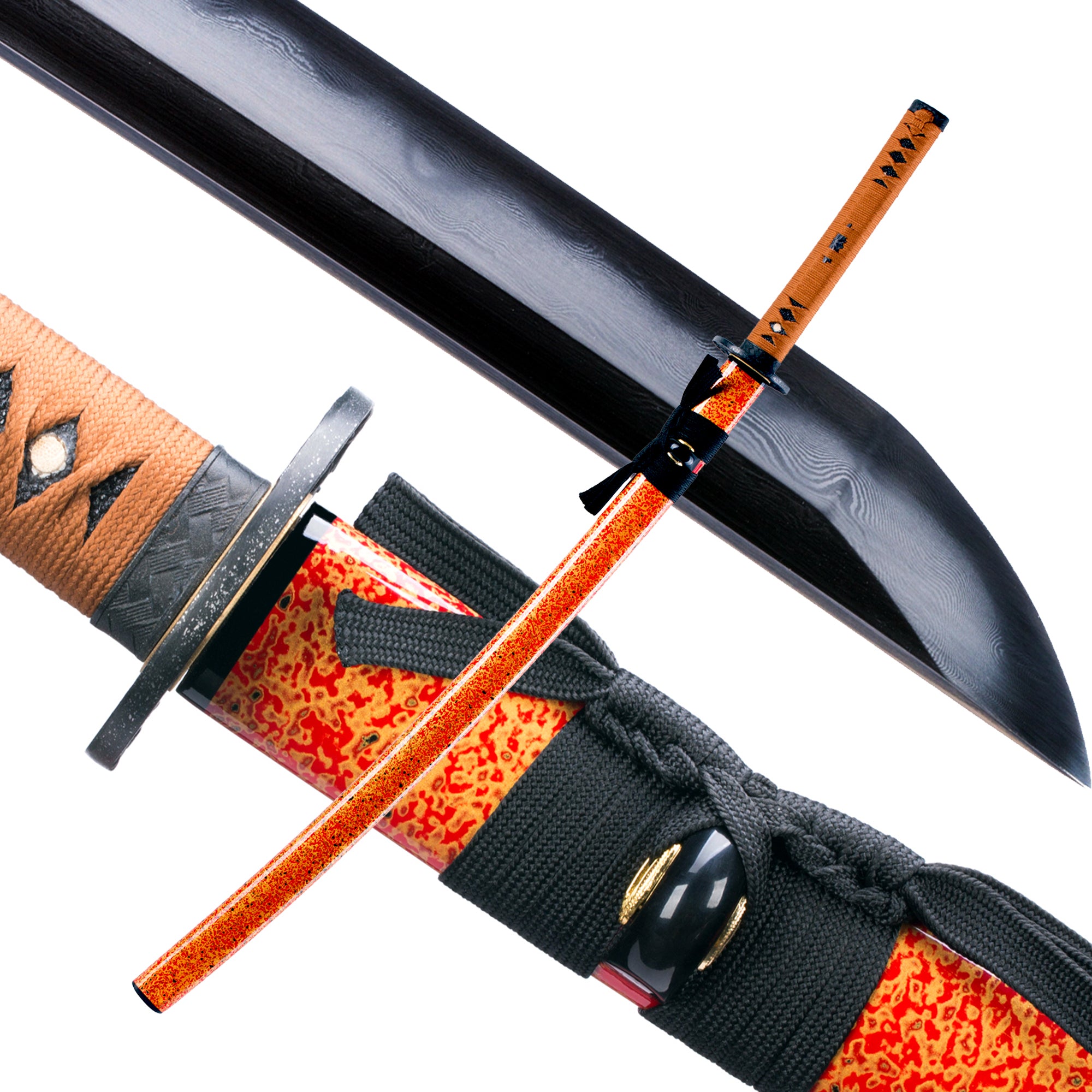 Katana Ripple Pattern DAMASCUS – Original Katana Swords