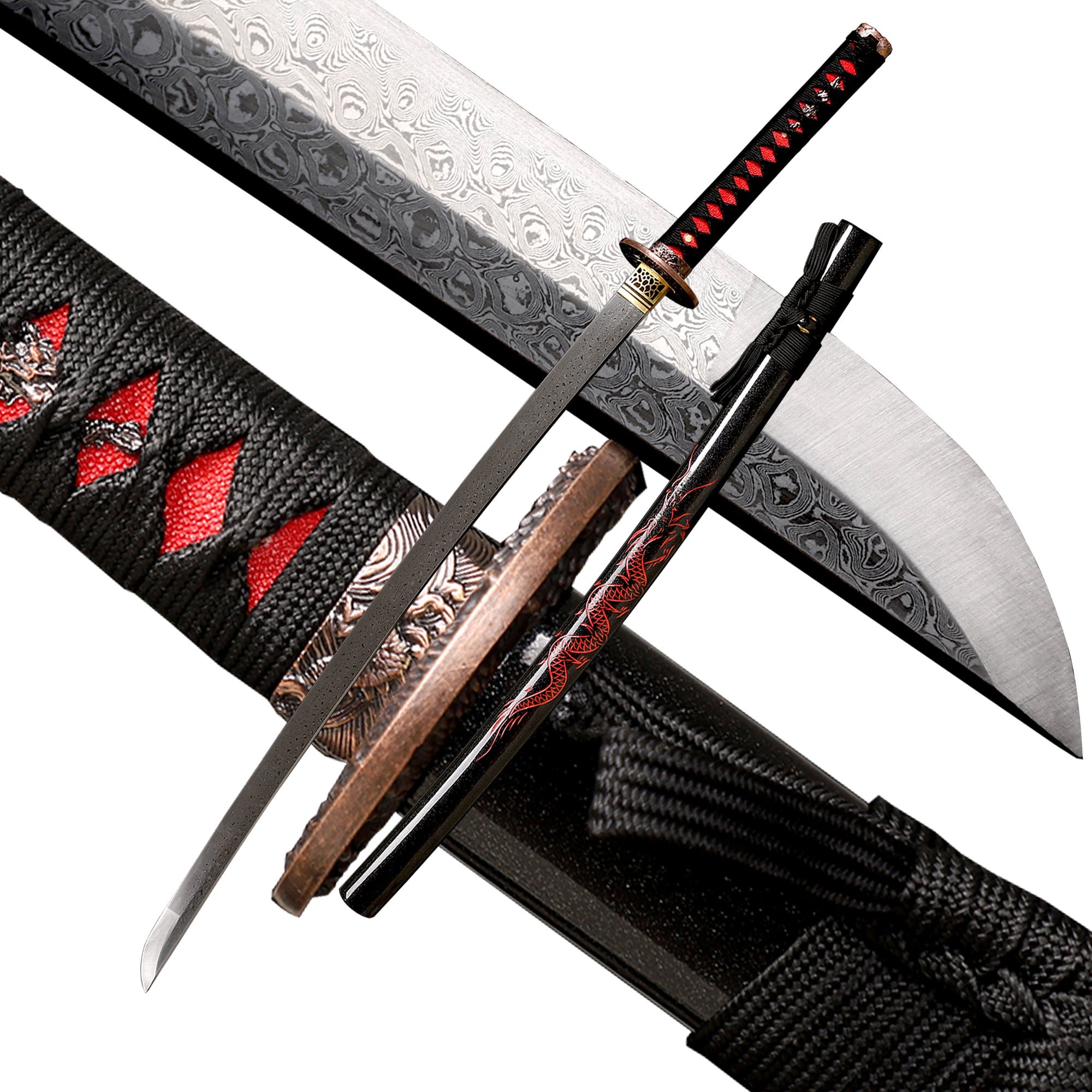 Katana Ripple Pattern DAMASCUS – Original Katana Swords