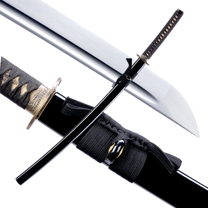 1060 Steel Katana Oil Quenching Samurai Tsuba