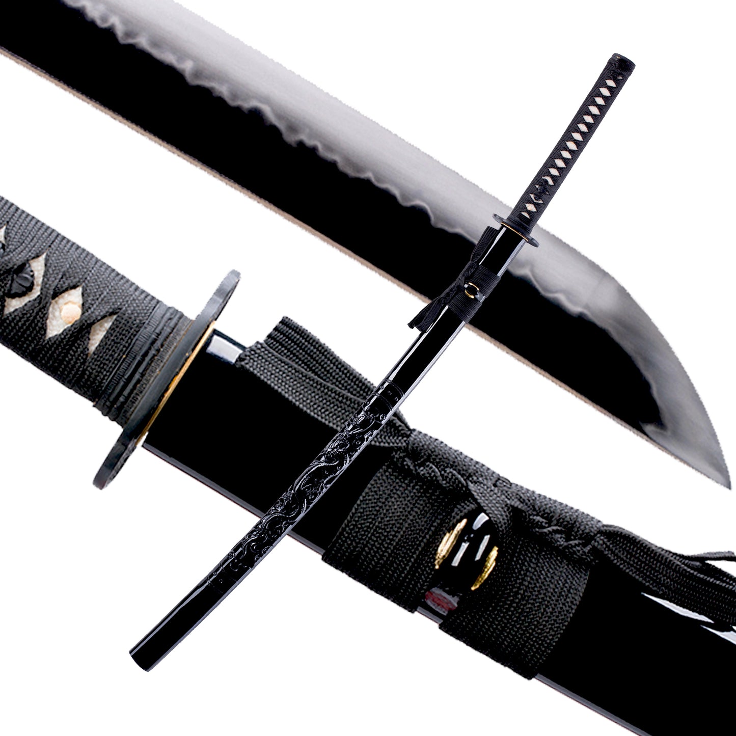 1095 Steel Katana Clay Tempering Tyouji Hamon