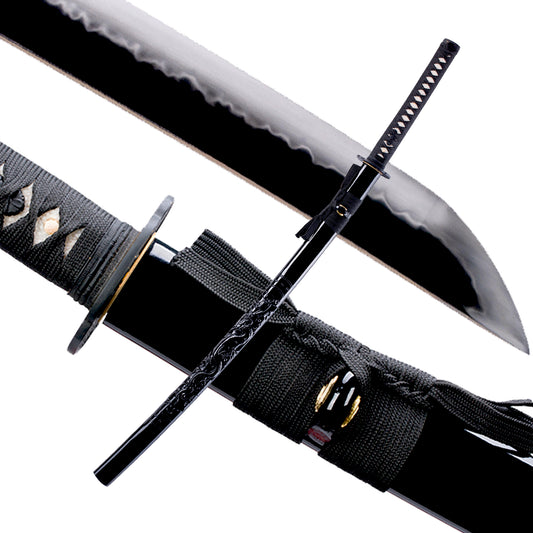 1095 Steel Katana Clay Tempering Tyouji Hamon