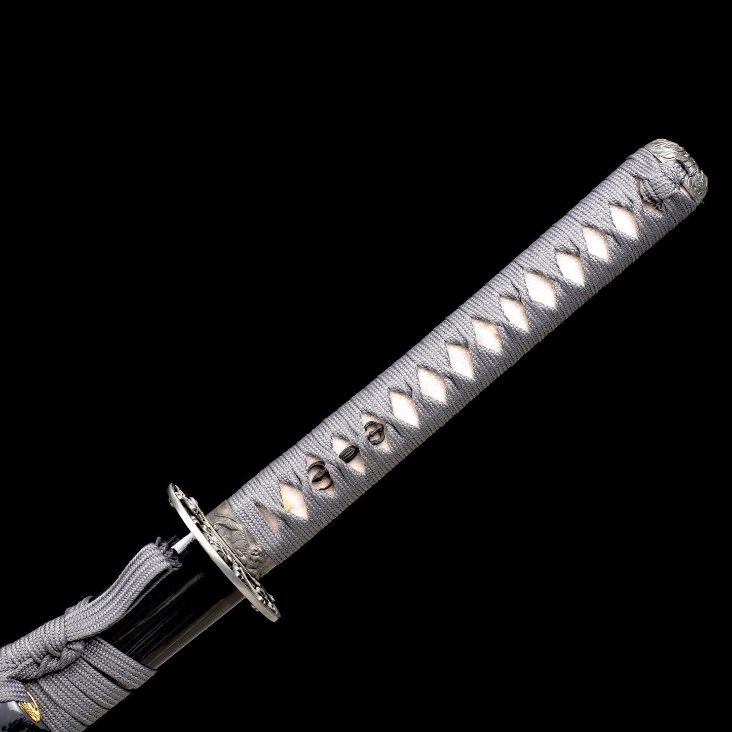 Damascus Steel Katana Twist Pattern Blade Real Sharp