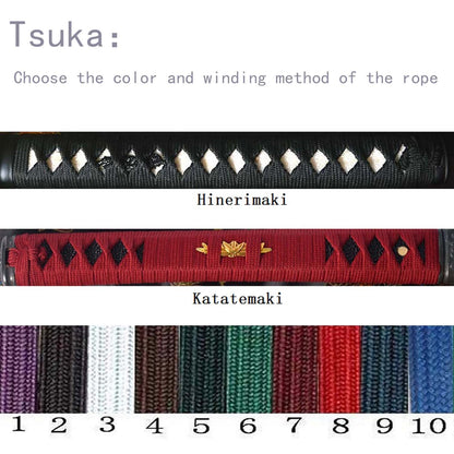 Katana Customization Choose the Accessories Customize Your Own Samurai Sword