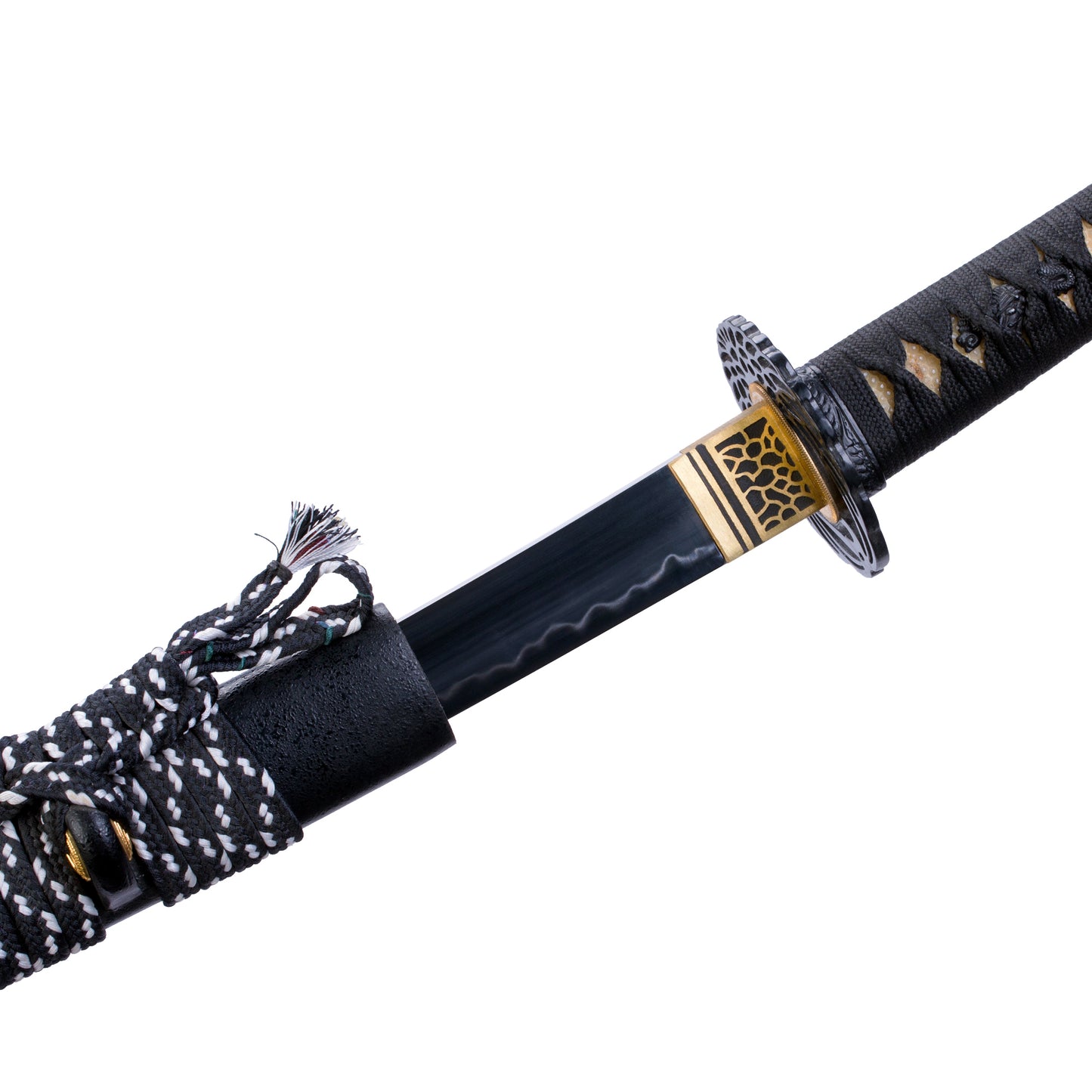 1095 Steel Katana Clay Tempered Real Hamon