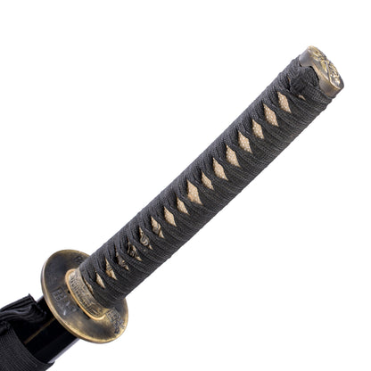 1060 Steel Katana Oil Quenching Samurai Tsuba