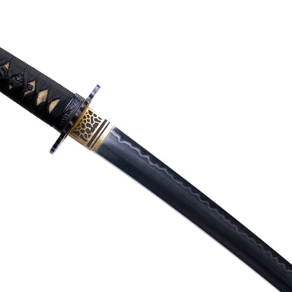 1095 Steel Katana Clay Tempered Real Hamon