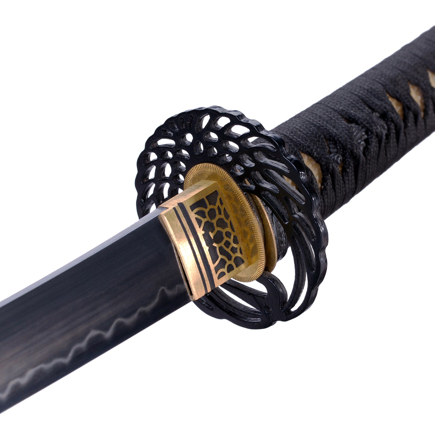 1095 Steel Katana Clay Tempered Real Hamon